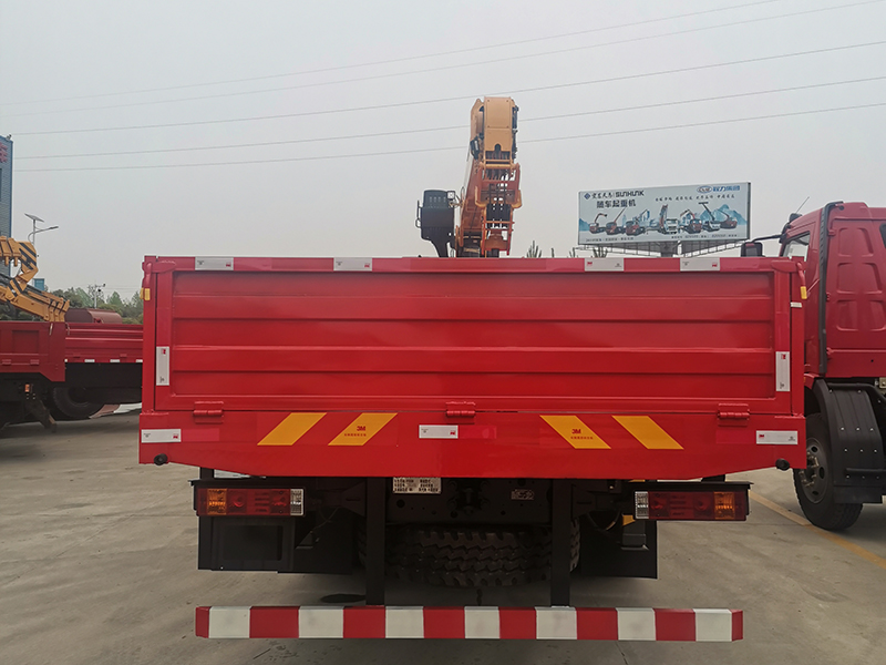 陜汽德龍后八輪隨車吊